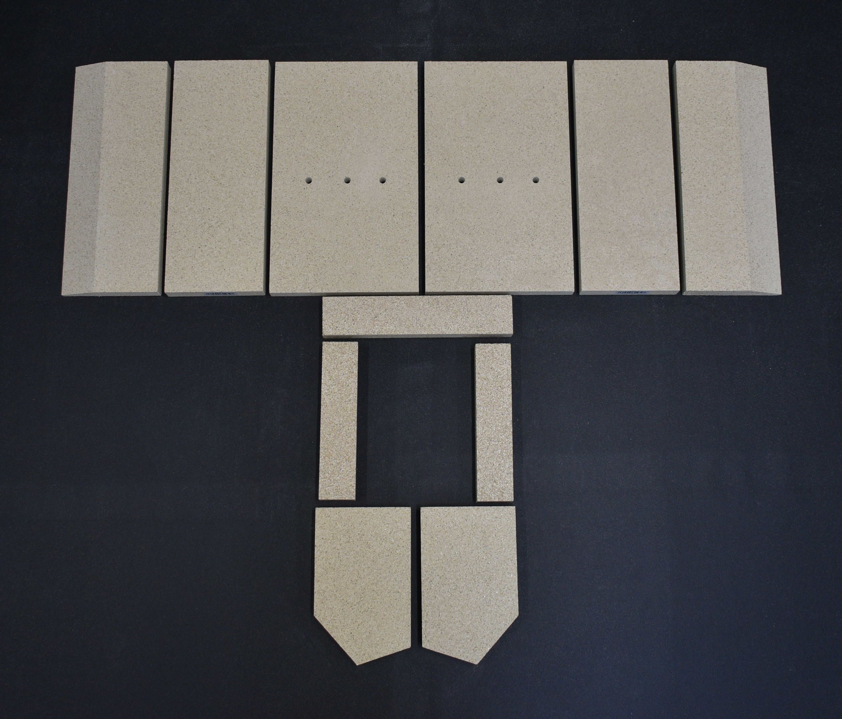 Caminos Madrid Feuerraumauskleidung B